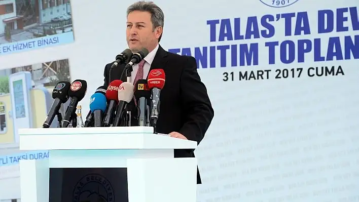 Talas Belediyesi 15 Milyon TL değerindeki yatırımlarını tanıttı