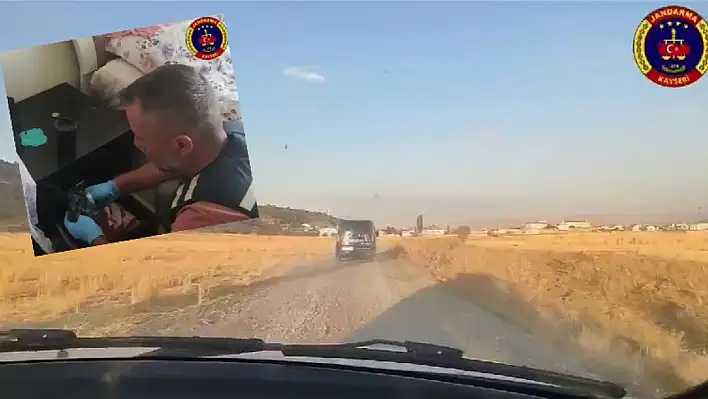 Talas'ın kırsal mahallesine jandarmadan operasyon!