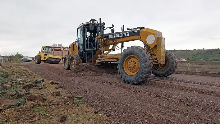 Talas'ın kırsalında hummalı çalışmalar