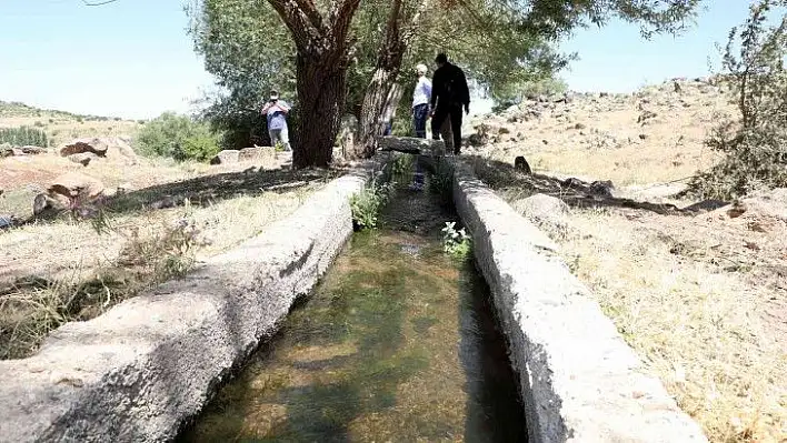 Talas'ın tarihi mahzenleri suya kavuşuyor