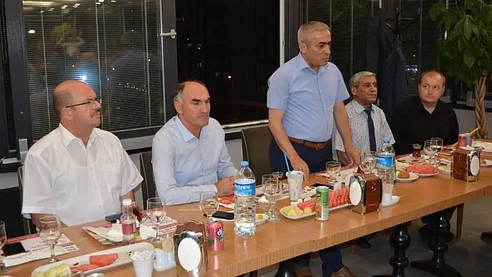 Talas Milli Eğitim'den Kaymakam Güney'e Veda Yemeği