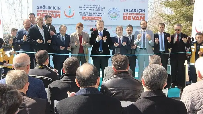 Talas 3 Nolu Acil Sağlık Hizmetleri İstasyonu açıldı