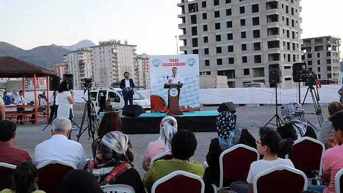 Talas salça günlerine yoğun ilgi