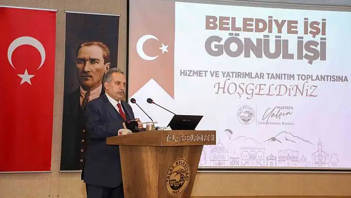 Başkan Yalçın: Talas'ta bütçe artıyor, yatırımlar birbirini izliyor!