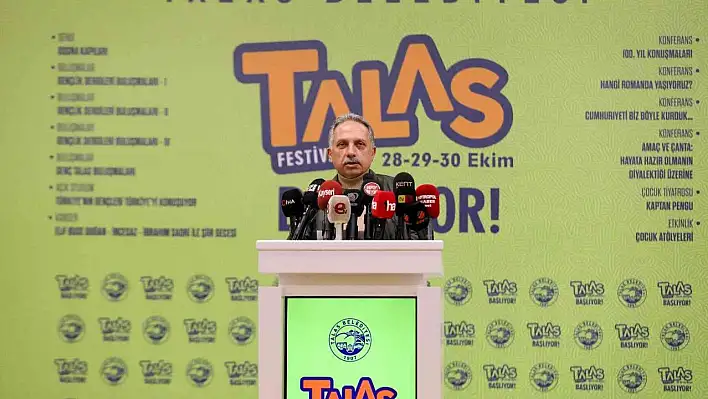 Talas'ta festival başlıyor