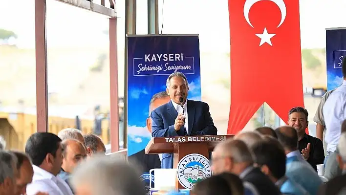 Talas'ta hizmet çıkarması devam ediyor