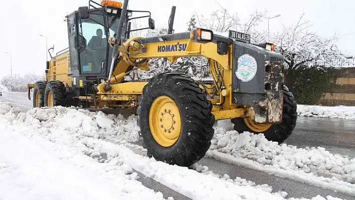 Talas'ta kış alarmı!