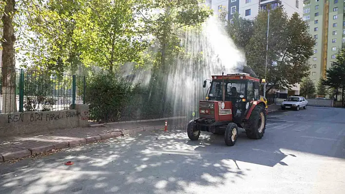 Belediye böceklere geçit vermiyor!