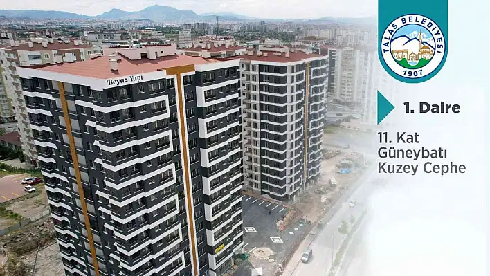 Talas'ta Taşınmaz İhalesi 7 Eylül'de