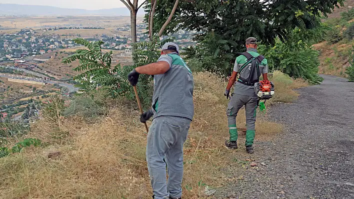 Talas'ta yangın önlemi