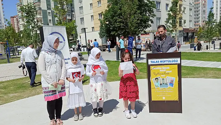 Talas'ta Yaz Kur'an Kursları başladı