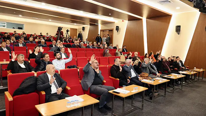 Talas'ta yılın son meclisi toplandı
