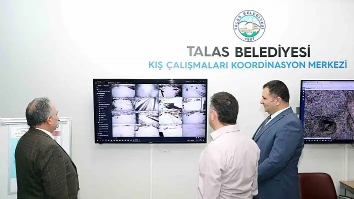 Talas'ta yollar açık