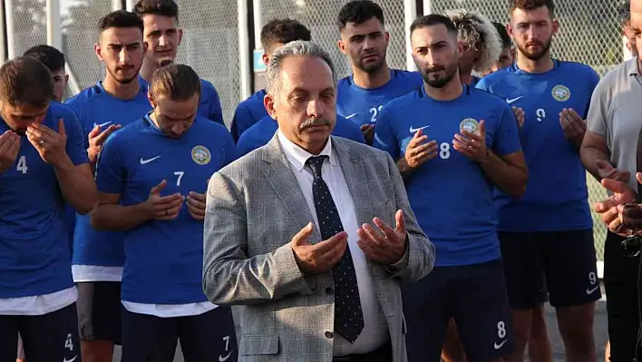 Talasgücü Belediyespor dualarla sezonu açtı