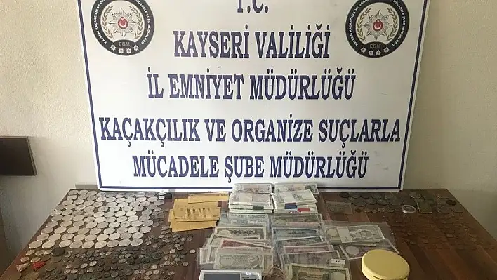 Tarihi eser kaçakçısına gözaltı