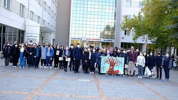 Tekden Fen ve Anadolu Lisesi öğrencilerinden anlamlı ziyaret