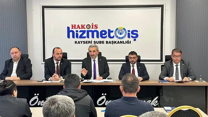 Temsilciler ve komite başkanları, Hizmet-İş'te bir araya geldi