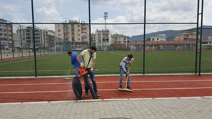 Tesislerin  temizlik ve bakımları devam ediyor