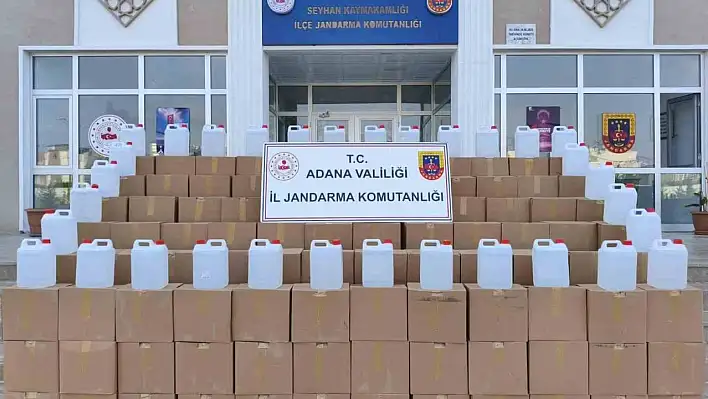 Tır dorsesinde 2 bin 920 litre ele geçirildi