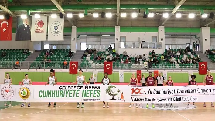 Ormanspor: 77 Melikgazi Kayseri Basketbol: 58