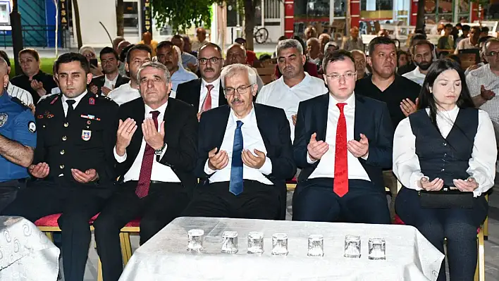 Tomarza'da 15 Temmuz Şehitleri dualarla anıldı