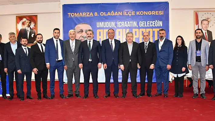 Tomarza'da kongre tamamlandı! Yeni Başkan o isim oldu