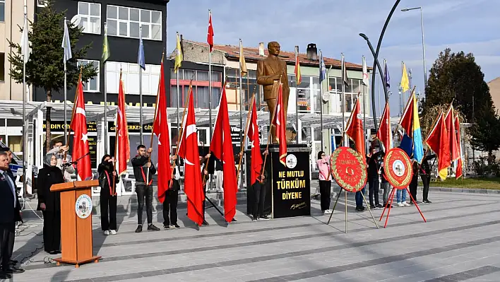 Tomarza'da Ulu Önder Atatürk  anıldı