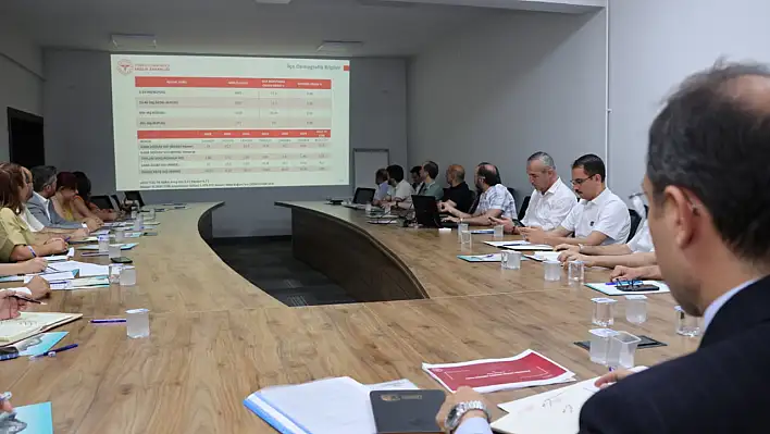 Tomarza ilçe değerlendirme toplantısı yapıldı