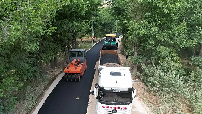 Toz bitti, konfor başladı: Çağlayan'a modern yol