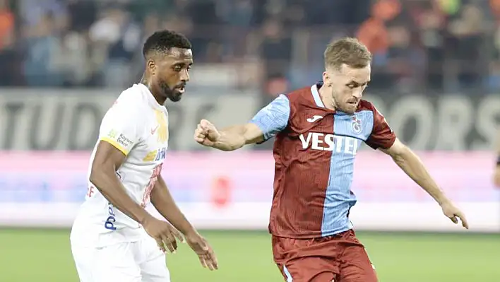 Trabzon'da nefesler tutuldu- İşte Kayserispor-Trabzonspor'un muhtemel kadroları!