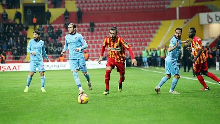 Trabzonspor ile Kayserispor 44.kez karşılaşacak