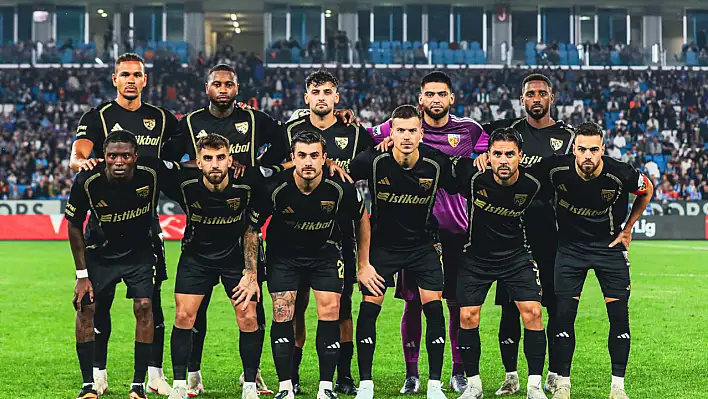 Trabzonspor-Kayserispor karşılaşmasının ilk yarısı nefes kesti