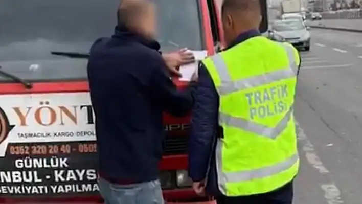 Trafikte o hatayı yapan sürücüye 50 bin TL ceza!