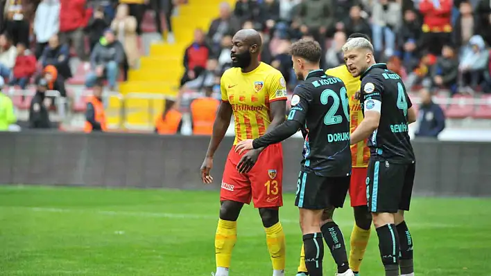 Trendyol Süper Lig: Kayserispor: 1 - Adana Demirspor: 1 (Maç sonucu)