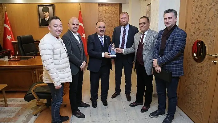TSYD Kayseri Şubesi'nden Vali Günaydın'a ziyaret
