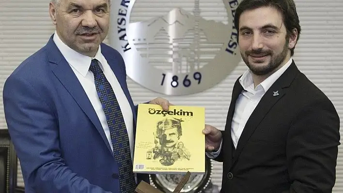 TÜGVA Genel Başkanı İsmail Emanet, Başkan Çelik'i ziyaret etti
