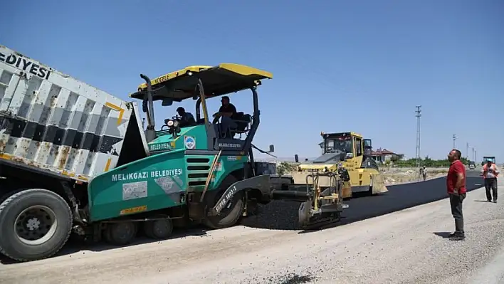 Melikgazi'de Turan çalışması...