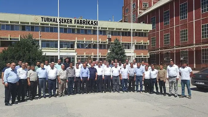 Turhal Şeker Fabrikasında revizyon çalışmaları sürüyor
