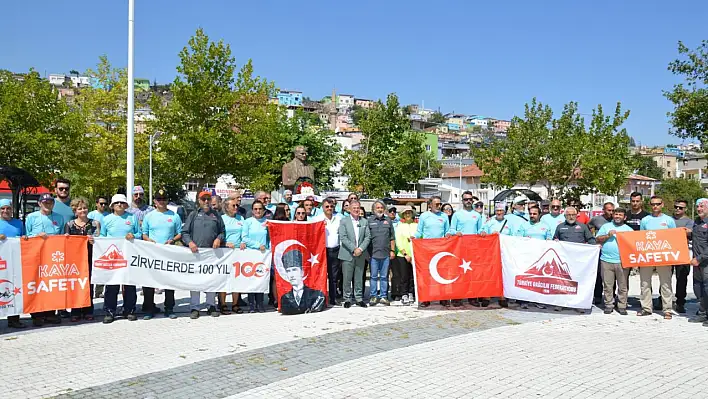 Türk dağcılığının 100. yılı coşkuyla kutlandı