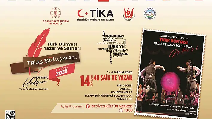 Kayseri'de dikkat çeken etkinlik! Şair ve yazarlar geliyor