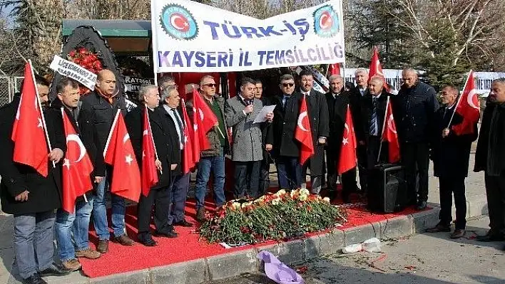 Türk-İş terör saldırısını kınadı