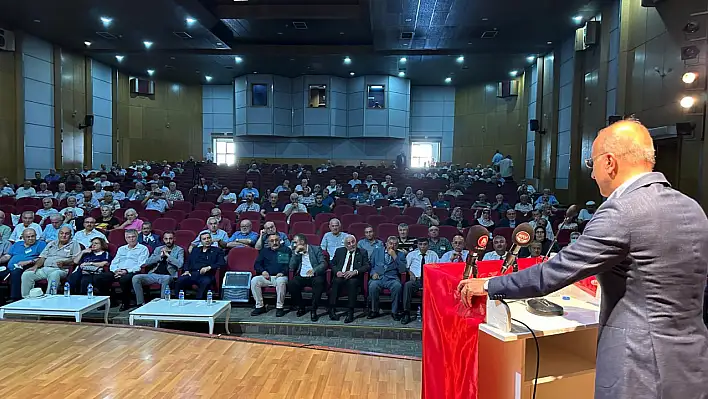 Türkiye Emekliler Derneği Kayseri Şubesi'nde Gazi Aykırı yeniden başkan!