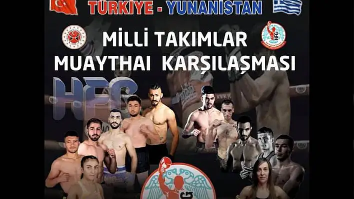 Türkiye -  Yunanistan Muaythai mücadelesi Cumartesi günü düzenlenecek