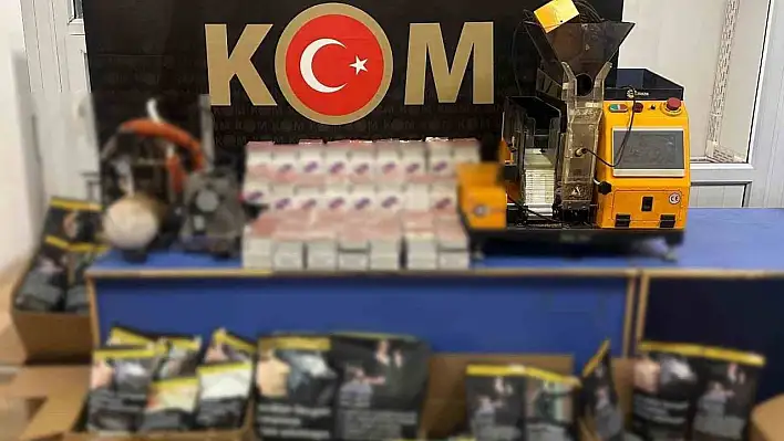 Tütün ve tütün mamulleri kaçakçılığına 3 operasyon