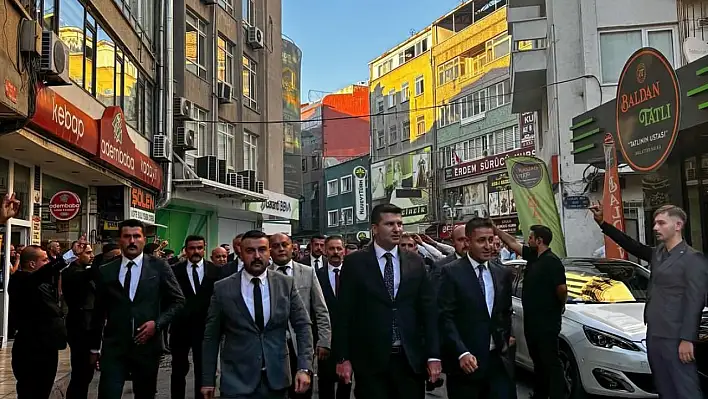 Ülkü Ocakları Genel Başkanı Kayseri'ye geldi