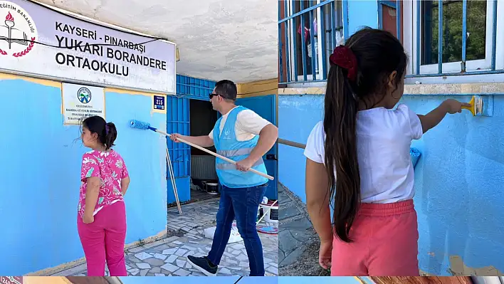 Ülkü Ocakları Pınarbaşı'da eğitim için kolları sıvadı