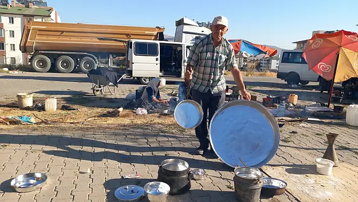 Unutulmaya yüz tutan meslek Develi'de yaşamaya devam ediyor