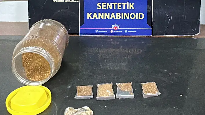 Uyuşturucu ile yakalanan 17 yaşındaki şahıs tutuklandı!