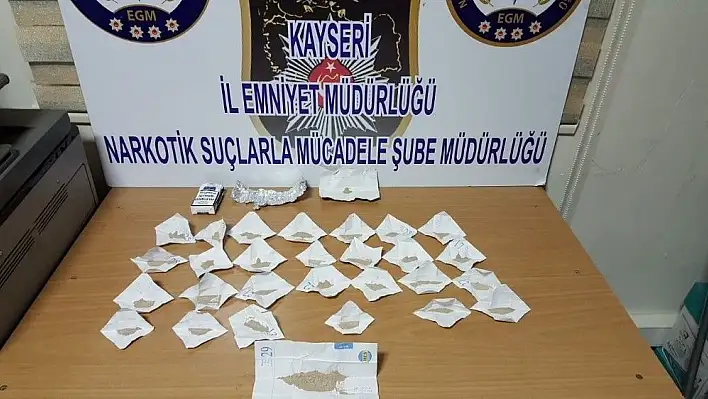 Uyuşturucu taciri bir kişi gözaltına alındı