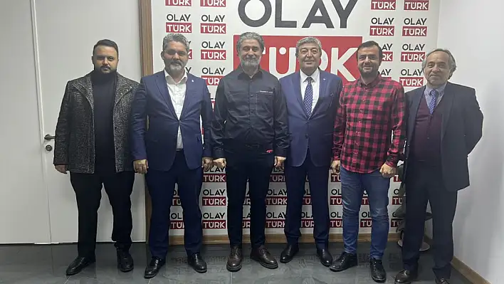 Üzüm ve Ataş'tan Olay'a ziyaret